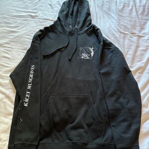 Kacey Musgraves “Space Cowboy” black hoodie